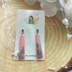 Glitter Tapered Bar- Soft Pink